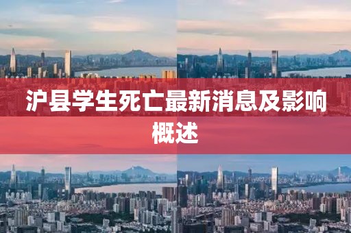 沪县学生死亡最新消息及影响概述