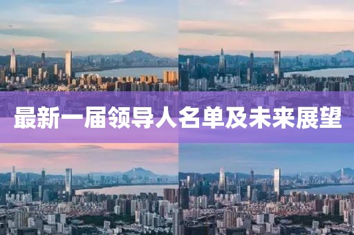 最新一届领导人名单及未来展望