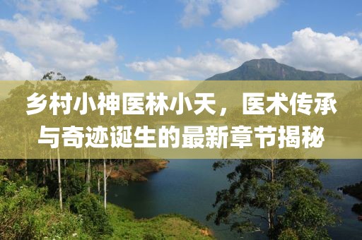 乡村小神医林小天，医术传承与奇迹诞生的最新章节揭秘