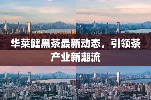 华莱健黑茶最新动态，引领茶产业新潮流