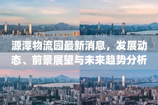 源潭物流园最新消息，发展动态、前景展望与未来趋势分析