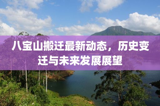 八宝山搬迁最新动态，历史变迁与未来发展展望