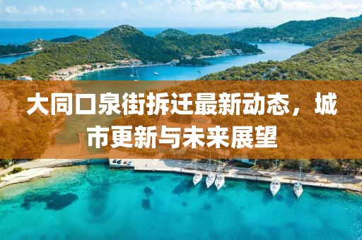 大同口泉街拆迁最新动态，城市更新与未来展望