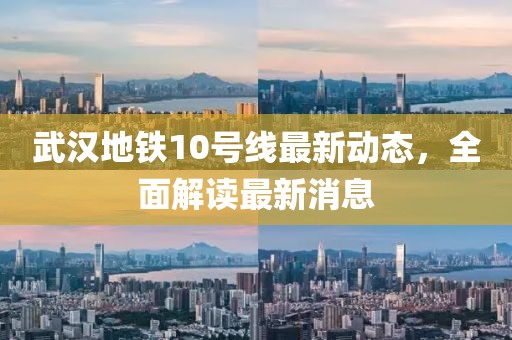 武汉地铁10号线最新动态，全面解读最新消息