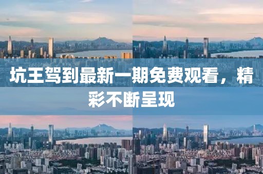 坑王驾到最新一期免费观看，精彩不断呈现