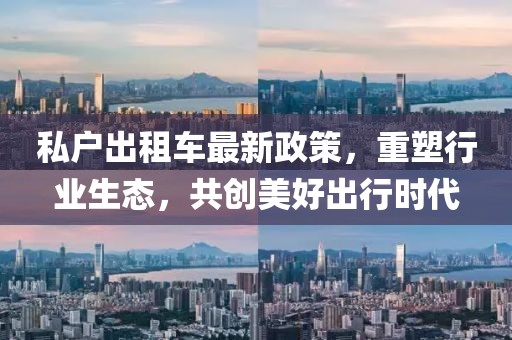 私户出租车最新政策，重塑行业生态，共创美好出行时代