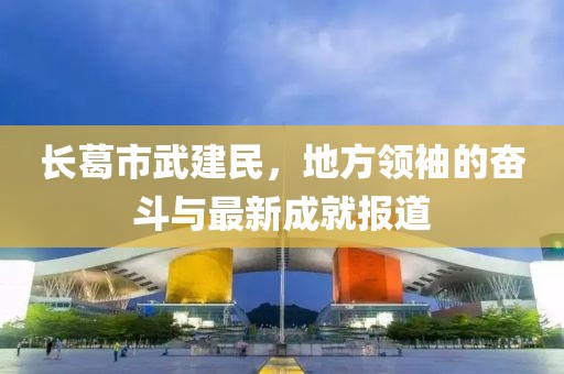 长葛市武建民，地方领袖的奋斗与最新成就报道
