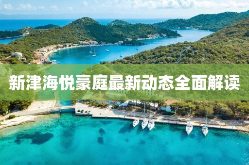 新津海悦豪庭最新动态全面解读