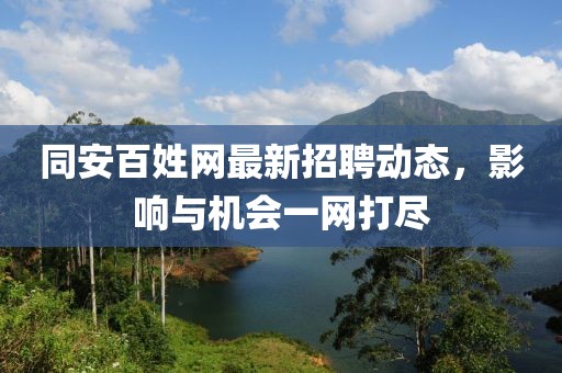 同安百姓网最新招聘动态，影响与机会一网打尽