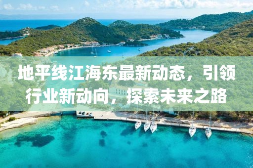 地平线江海东最新动态，引领行业新动向，探索未来之路