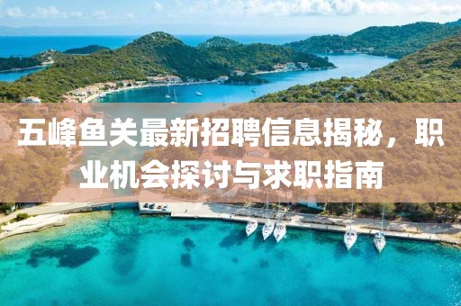 五峰鱼关最新招聘信息揭秘，职业机会探讨与求职指南
