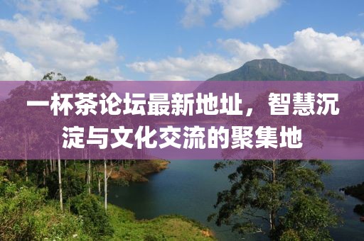 一杯茶论坛最新地址，智慧沉淀与文化交流的聚集地