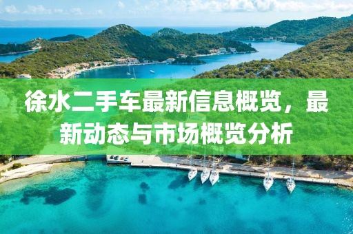 徐水二手车最新信息概览，最新动态与市场概览分析