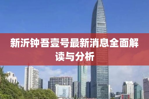 新沂钟吾壹号最新消息全面解读与分析
