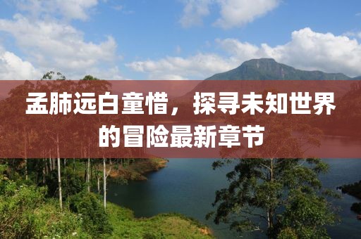 孟肺远白童惜，探寻未知世界的冒险最新章节