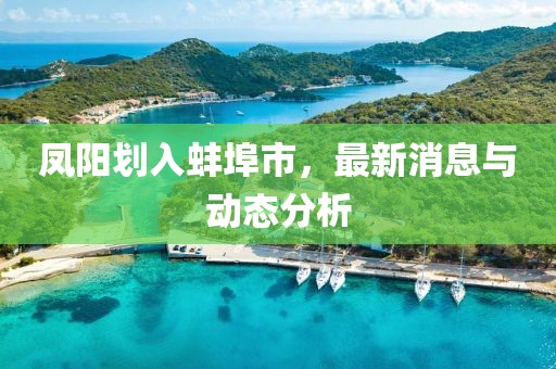 凤阳划入蚌埠市，最新消息与动态分析