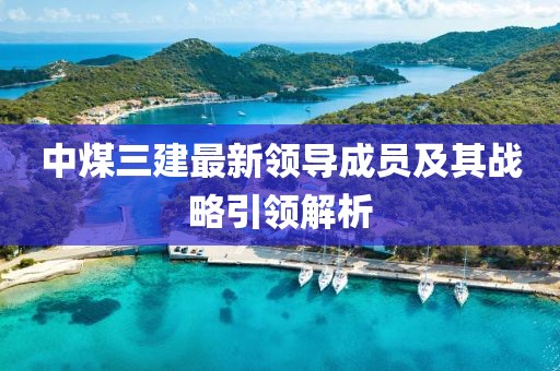 中煤三建最新领导成员及其战略引领解析