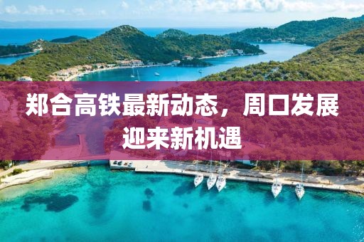 郑合高铁最新动态，周口发展迎来新机遇