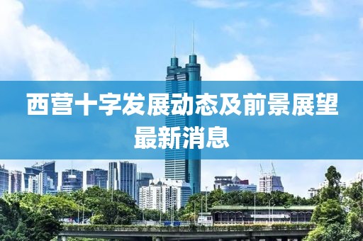 西营十字发展动态及前景展望最新消息