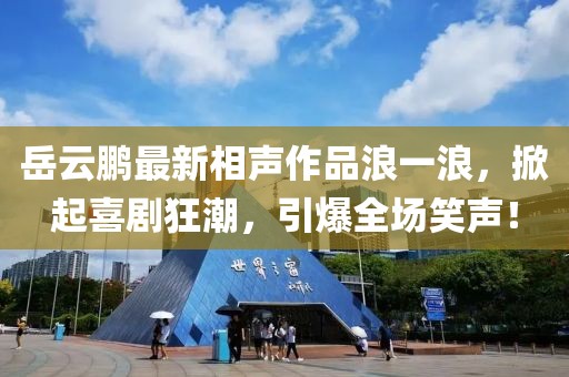 岳云鹏最新相声作品浪一浪，掀起喜剧狂潮，引爆全场笑声！