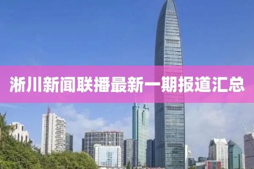 淅川新闻联播最新一期报道汇总