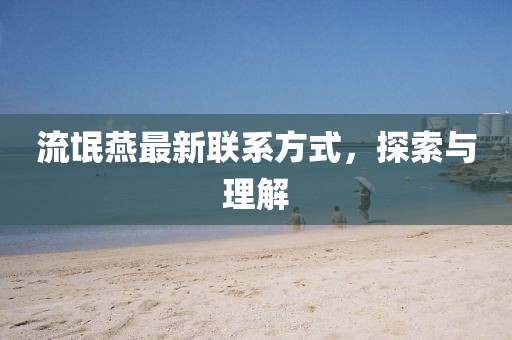 流氓燕最新联系方式，探索与理解