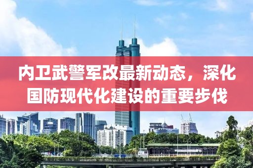 内卫武警军改最新动态，深化国防现代化建设的重要步伐