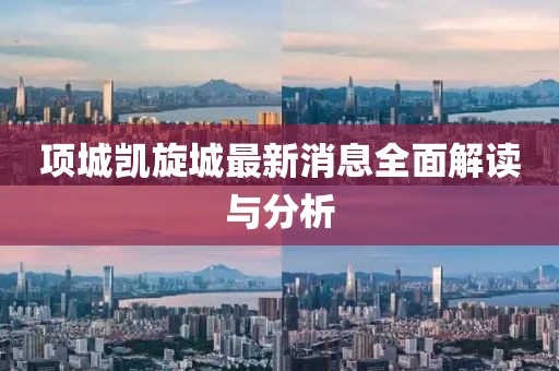 项城凯旋城最新消息全面解读与分析