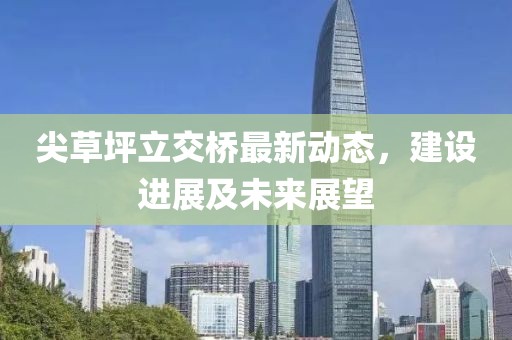 尖草坪立交桥最新动态，建设进展及未来展望