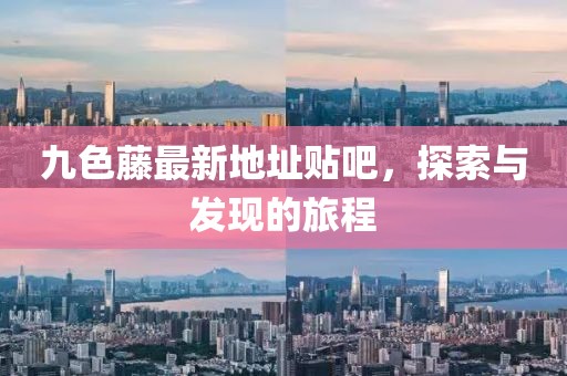 九色藤最新地址贴吧，探索与发现的旅程
