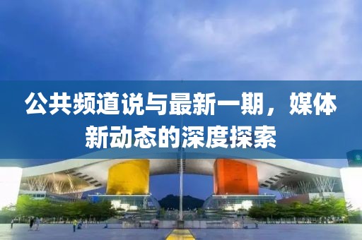 公共频道说与最新一期，媒体新动态的深度探索