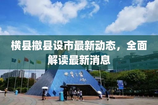 横县撤县设市最新动态，全面解读最新消息