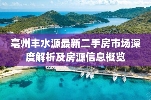 亳州丰水源最新二手房市场深度解析及房源信息概览