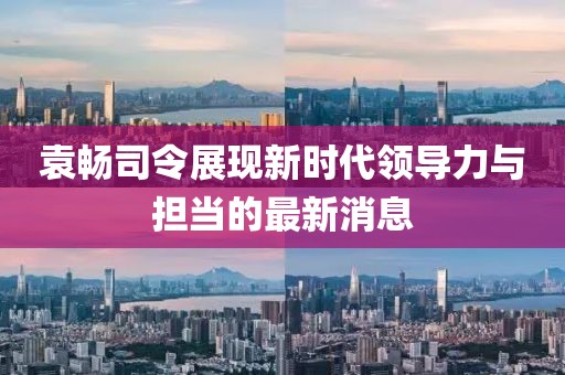 袁畅司令展现新时代领导力与担当的最新消息