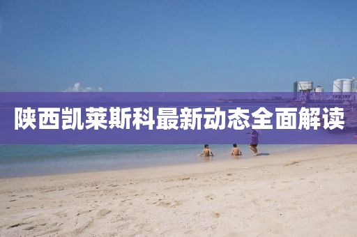 陕西凯莱斯科最新动态全面解读