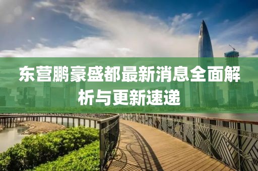 东营鹏豪盛都最新消息全面解析与更新速递