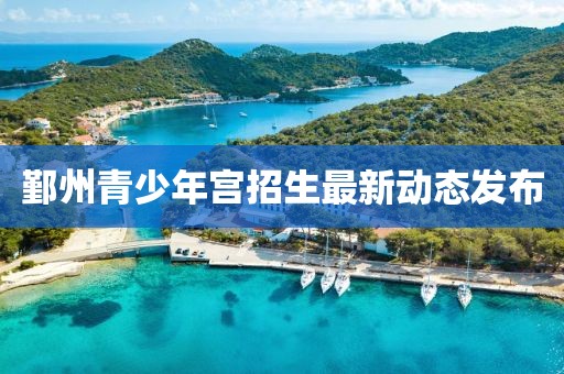 鄞州青少年宫招生最新动态发布