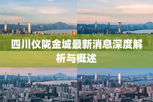 四川仪陇金城最新消息深度解析与概述