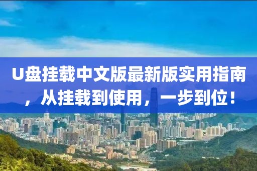 U盘挂载中文版最新版实用指南，从挂载到使用，一步到位！