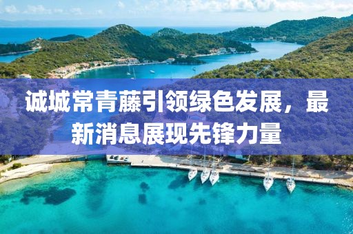 诚城常青藤引领绿色发展，最新消息展现先锋力量