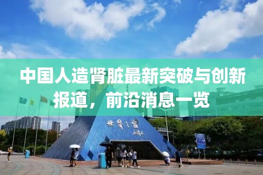 中国人造肾脏最新突破与创新报道，前沿消息一览