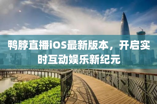 鸭脖直播iOS最新版本，开启实时互动娱乐新纪元