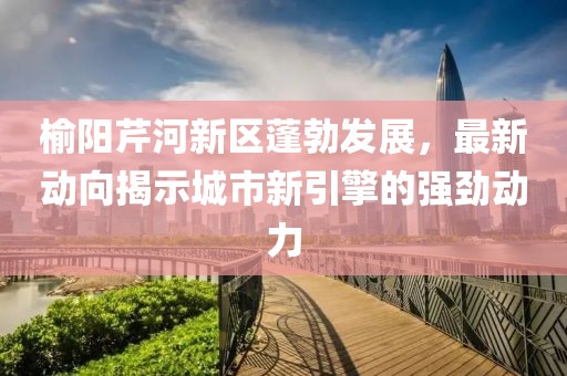 榆阳芹河新区蓬勃发展，最新动向揭示城市新引擎的强劲动力