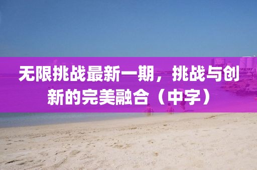 无限挑战最新一期，挑战与创新的完美融合（中字）