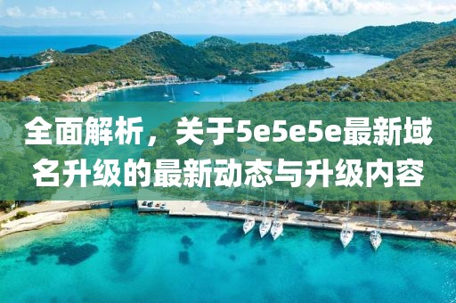 全面解析，关于5e5e5e最新域名升级的最新动态与升级内容