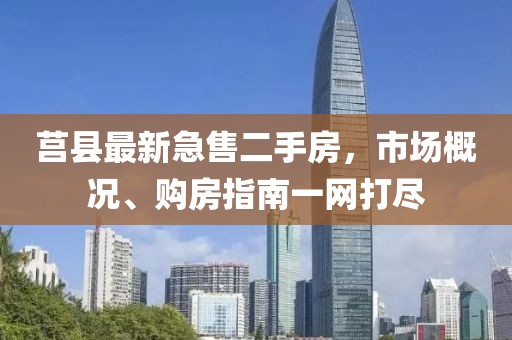 莒县最新急售二手房，市场概况、购房指南一网打尽