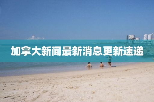 加拿大新闻最新消息更新速递