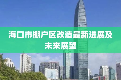 海口市棚户区改造最新进展及未来展望