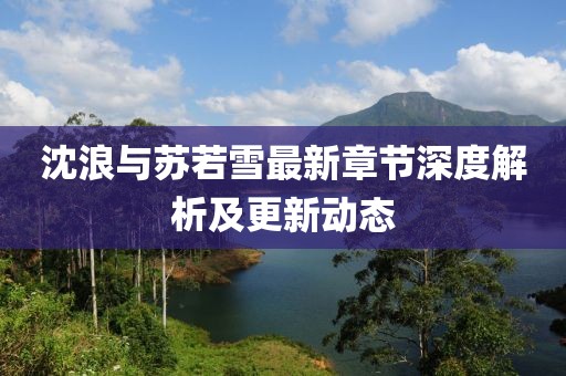 沈浪与苏若雪最新章节深度解析及更新动态