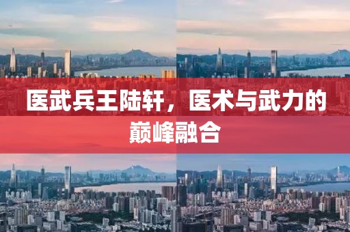 医武兵王陆轩，医术与武力的巅峰融合